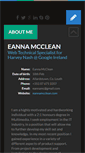 Mobile Screenshot of eannamcclean.com